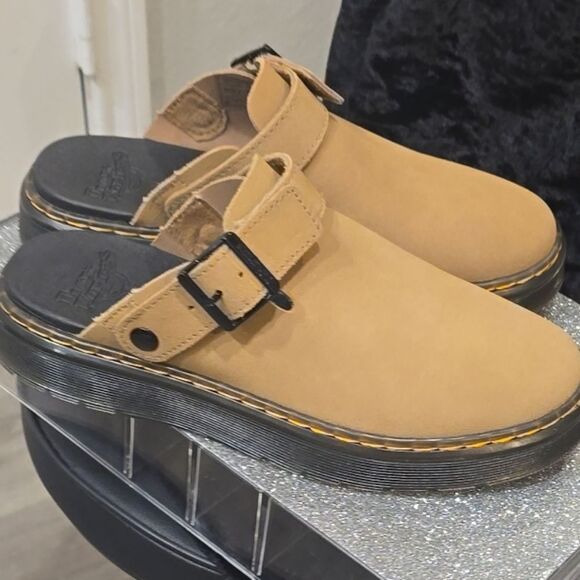 Dr. Martens Carlson Suede Casual Slingback Mules - Picture 9 of 13